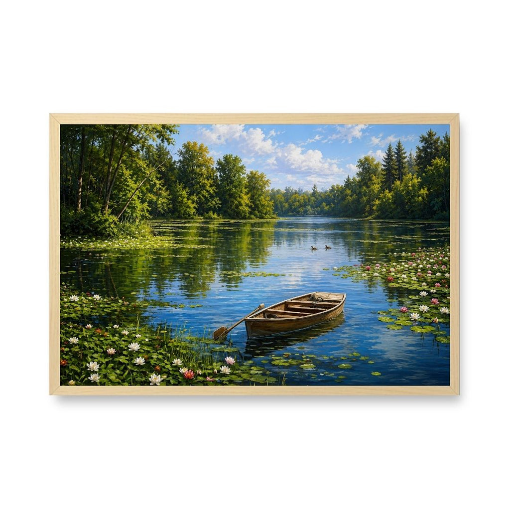 Serene River Boat