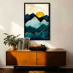 Emerald Peak Sunrise - Blue