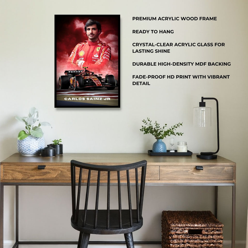 Carlos Sainz Jr – F1 Poster