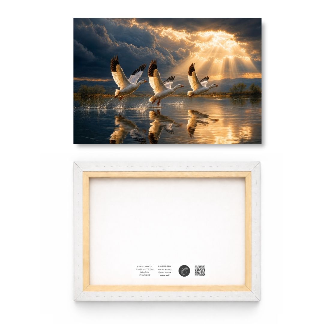 Ethereal Swan Flight