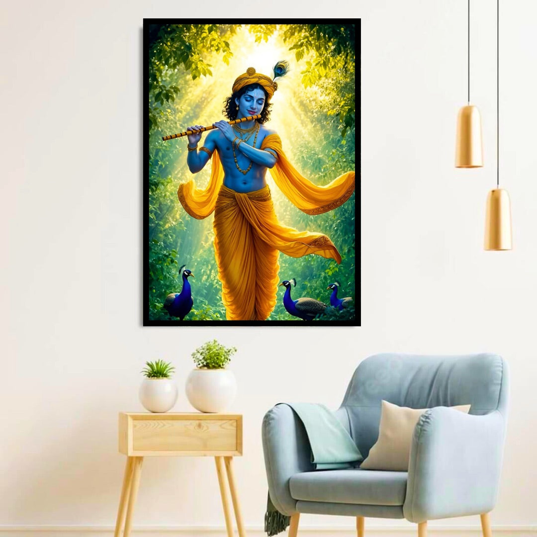 Krishna with Fluet