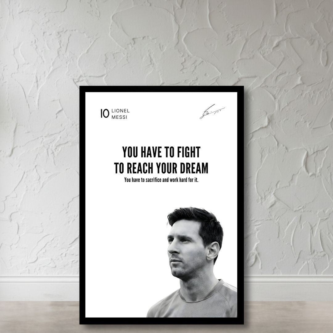 Dream Chaser – Messi Mentality