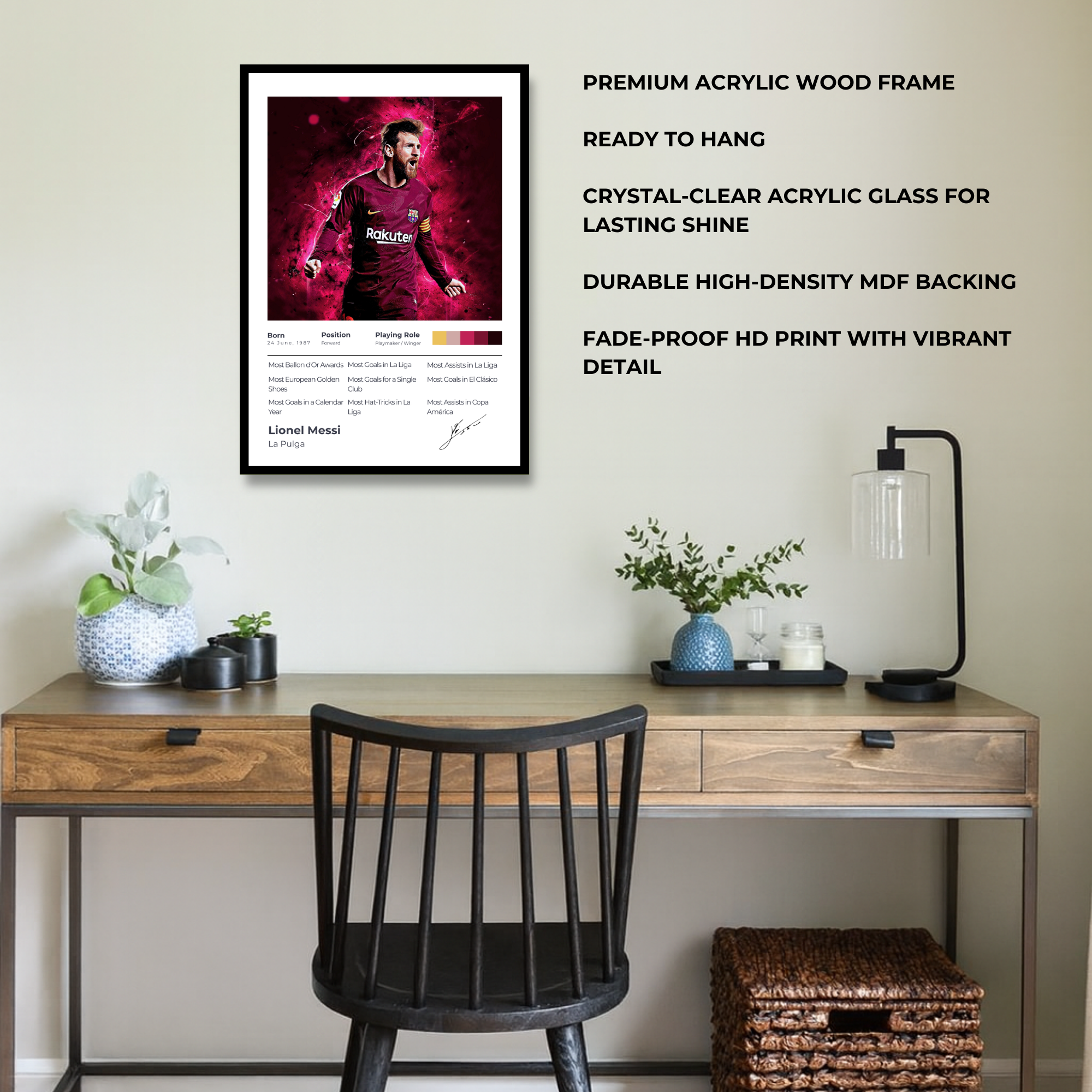 The Achiever Frame – Lionel Messi