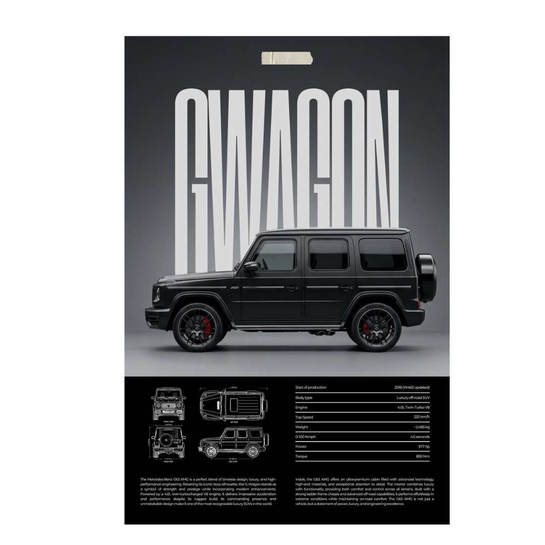 G Wagon Monochrome