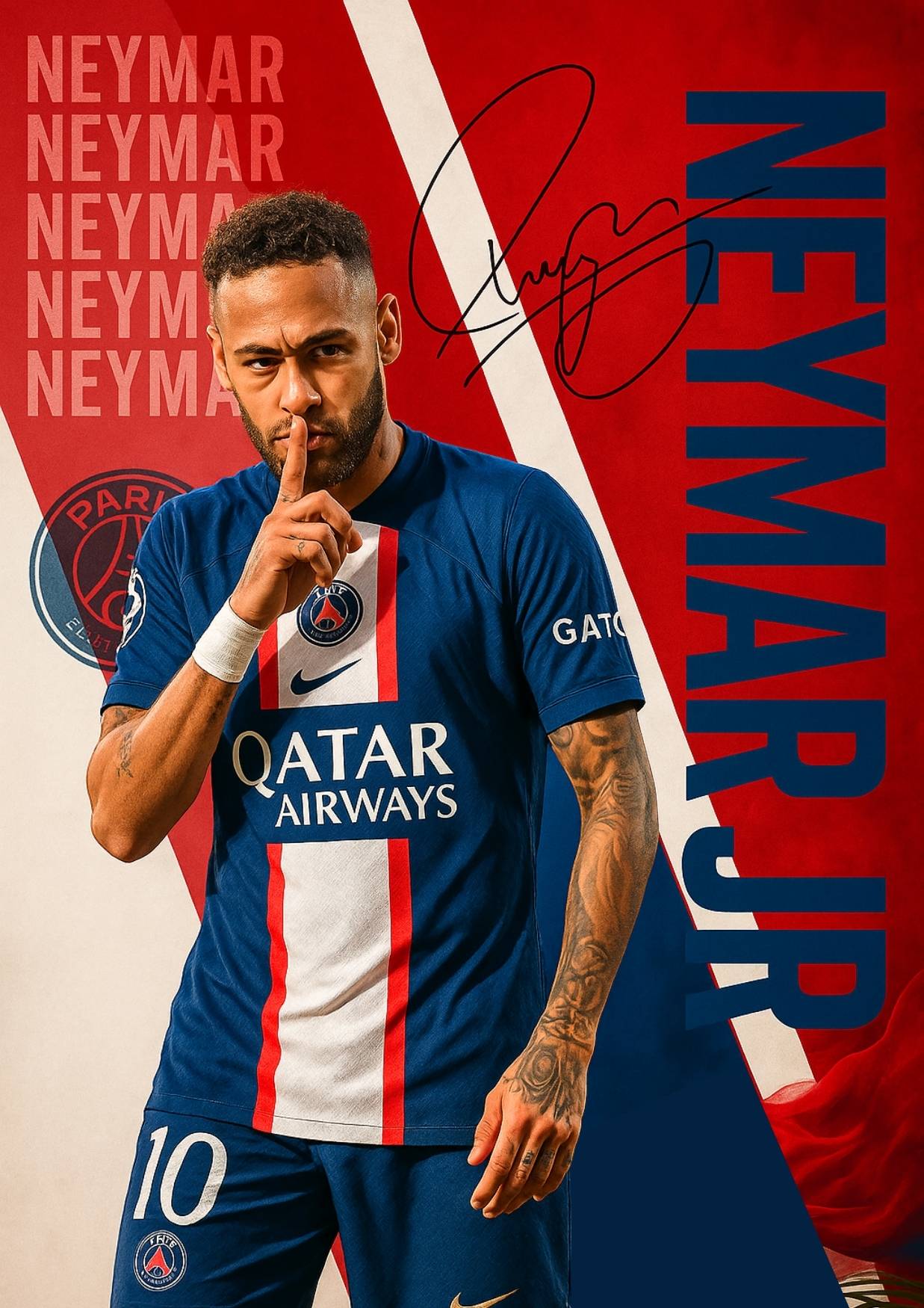 The Parisian Magician: Neymar Jr