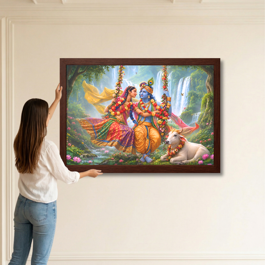 kamdhenu Radha Krishna Eternal Union