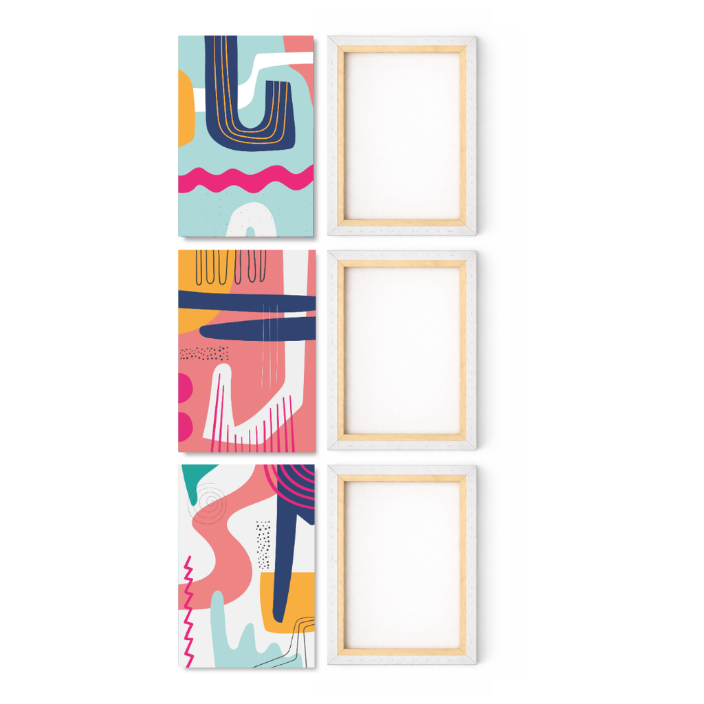 Vibrant Retro Abstract