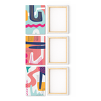 Vibrant Retro Abstract