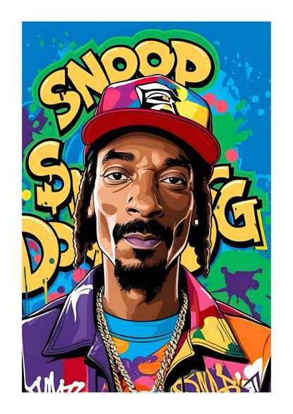 Snoop Dogg Graffiti Art