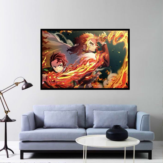 Tanjiro x Rengoku – Demon Slayer