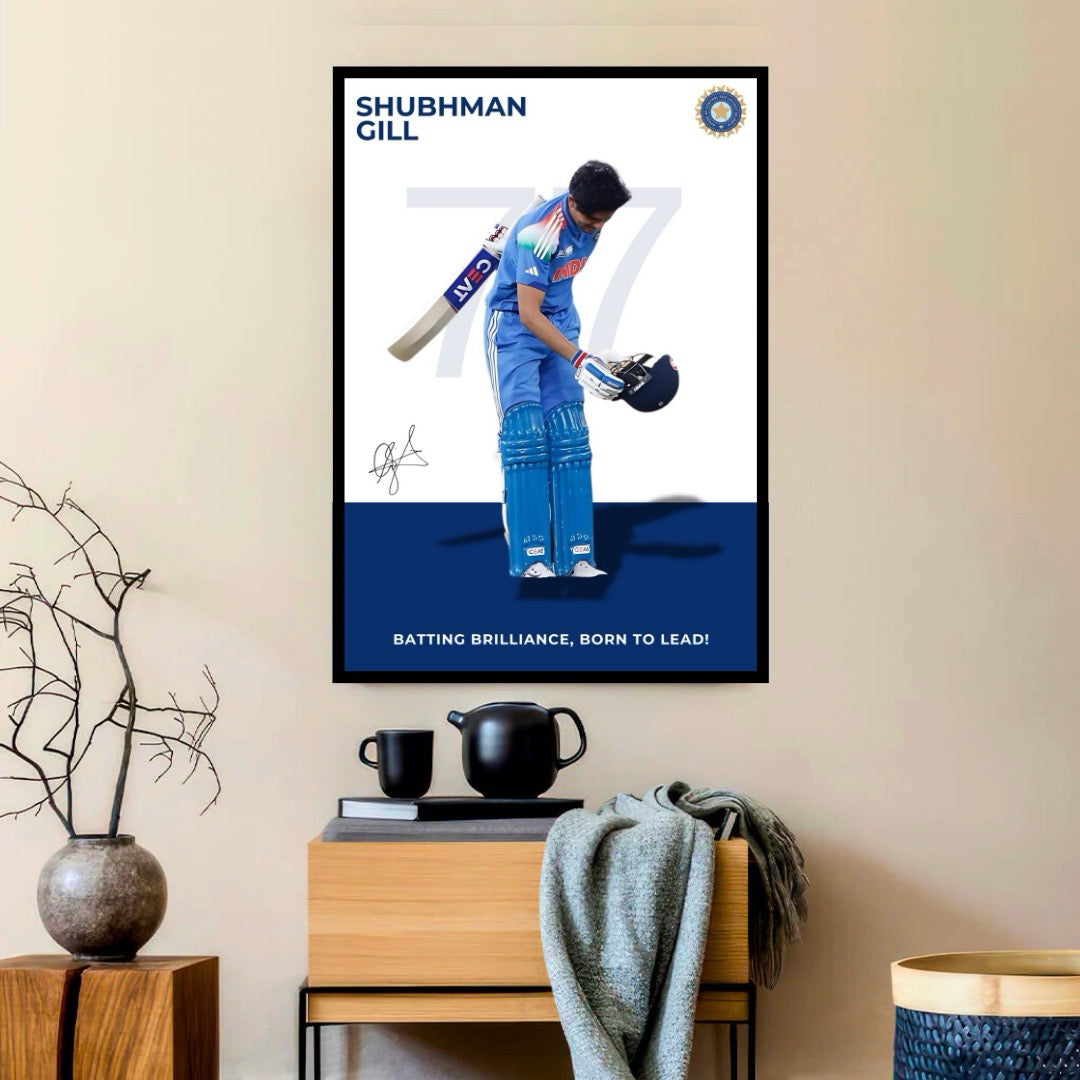 Shubman Gill – Batting Brilliance, Born to Lead