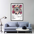 Immerse yourself in the dreamy, genre-blending world of Z with this captivating album cover poster. A tribute to SZA’s unique sound, ethereal vocals, and introspective storytelling.