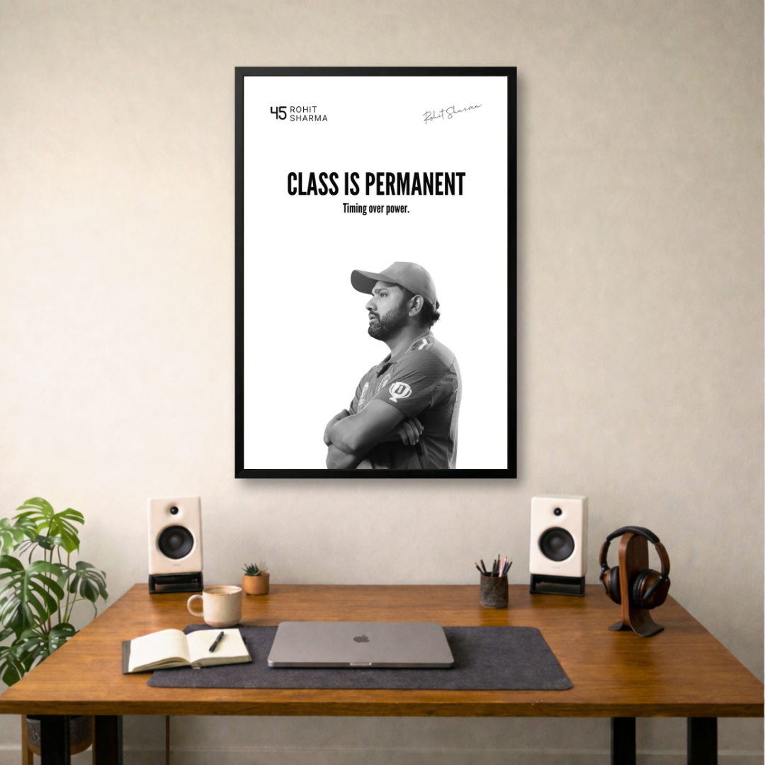 Timeless Class – The Rohit Standard