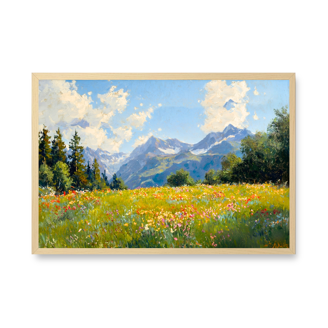 Alpine Flower Valley