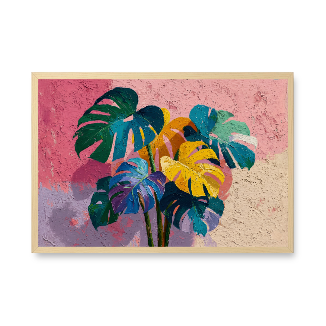 Tropical Monstera Bloom