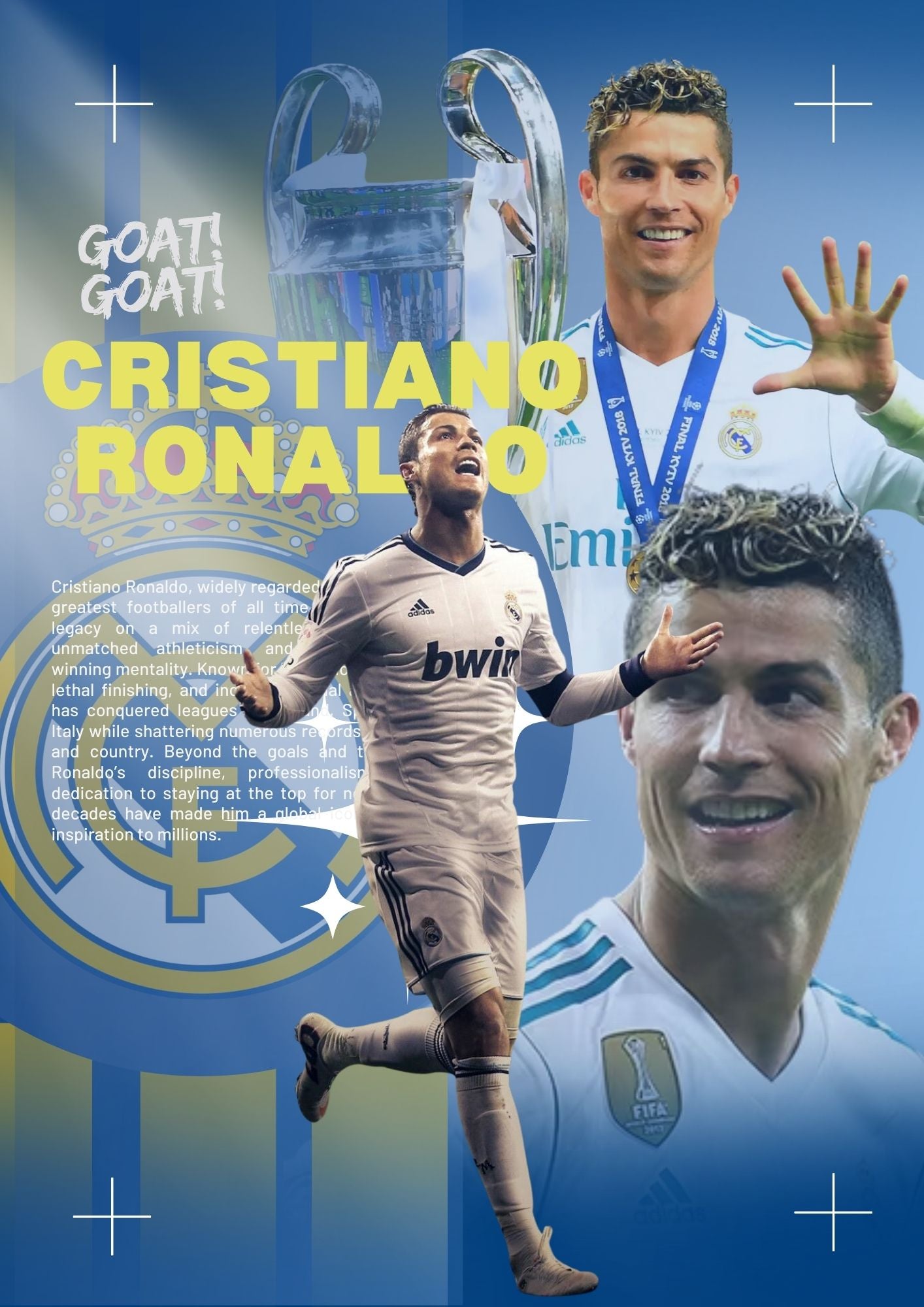 Cristiano Ronaldo Champions Legacy Poster