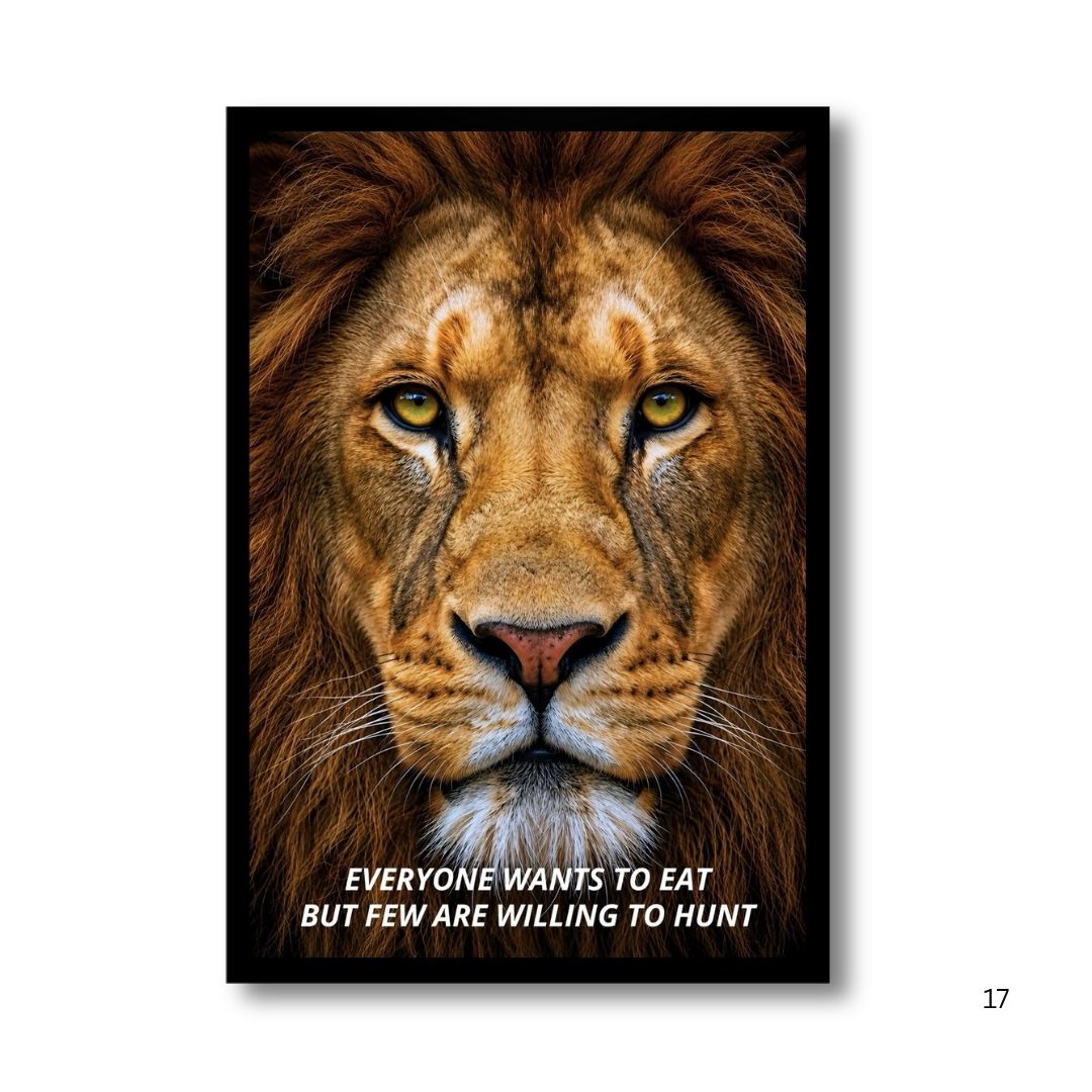 Lion Hunter Mindset