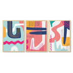 Vibrant Retro Abstract