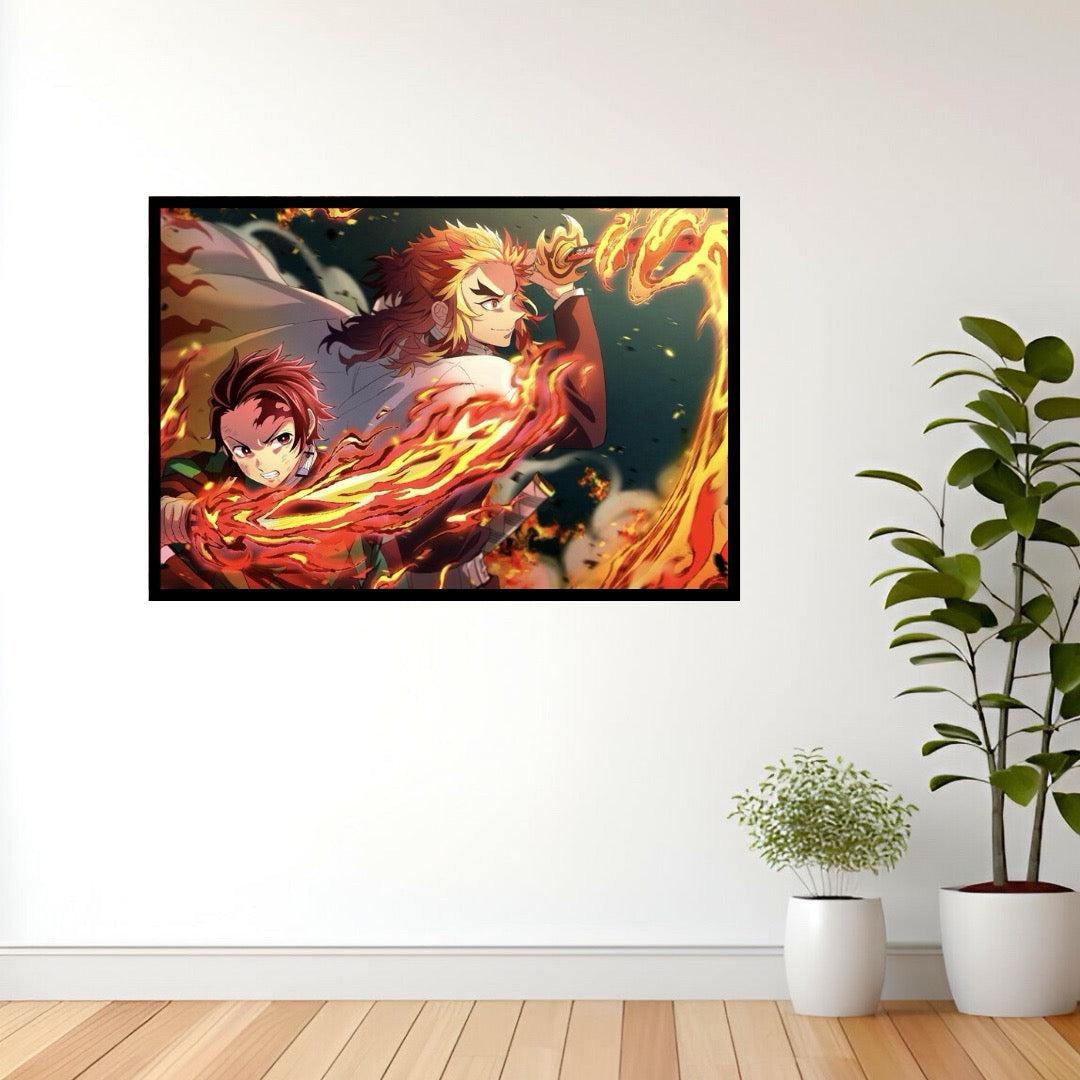Tanjiro x Rengoku – Demon Slayer