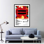 Celebrate the heartfelt storytelling of = with this stunning album cover poster. A tribute to Ed Sheeran’s soulful melodies, raw emotions, and personal journey.