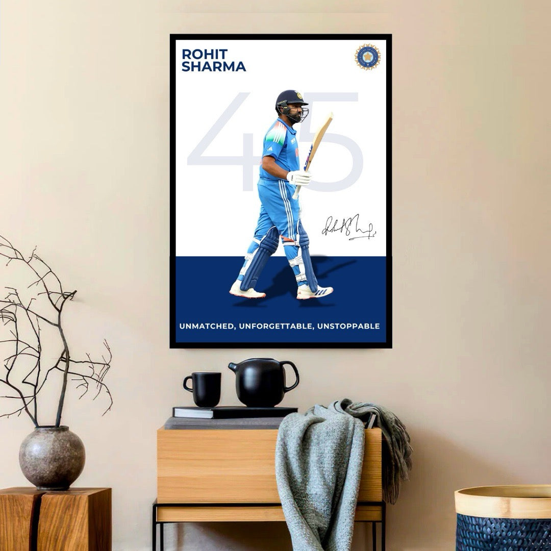 Rohit Sharma – Unmatched, Unforgettable, Unstoppable.