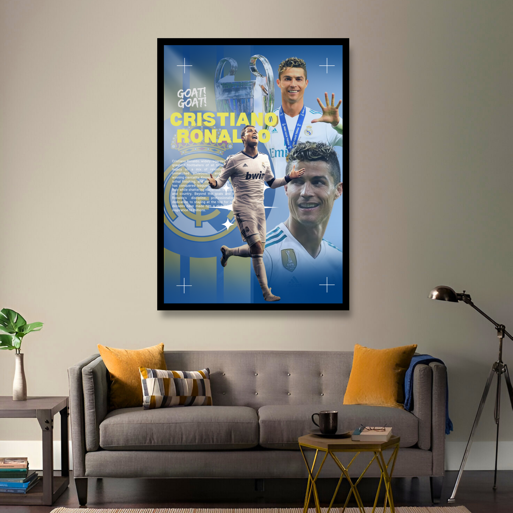 Cristiano Ronaldo Champions Legacy Poster