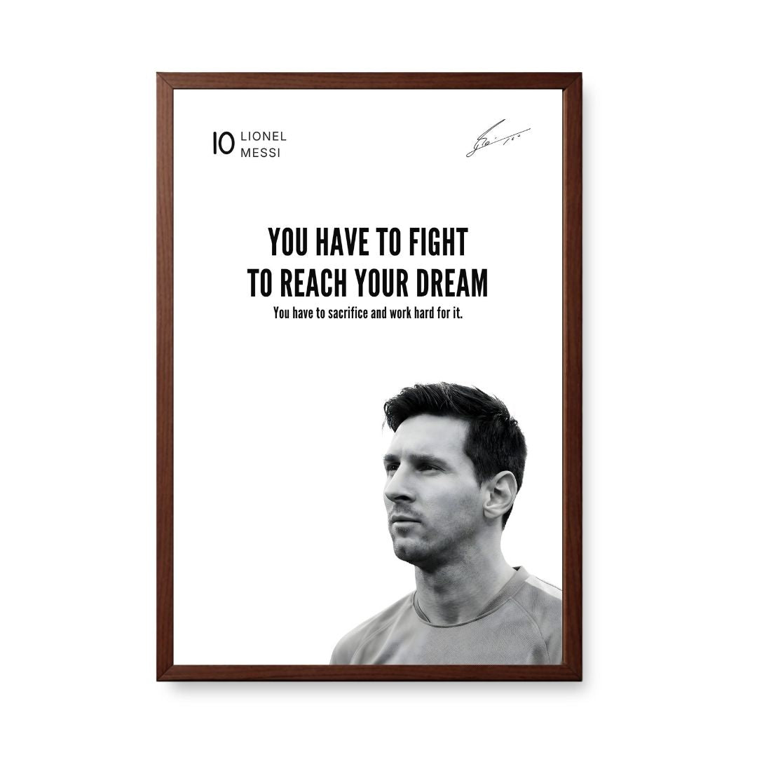 Dream Chaser – Messi Mentality