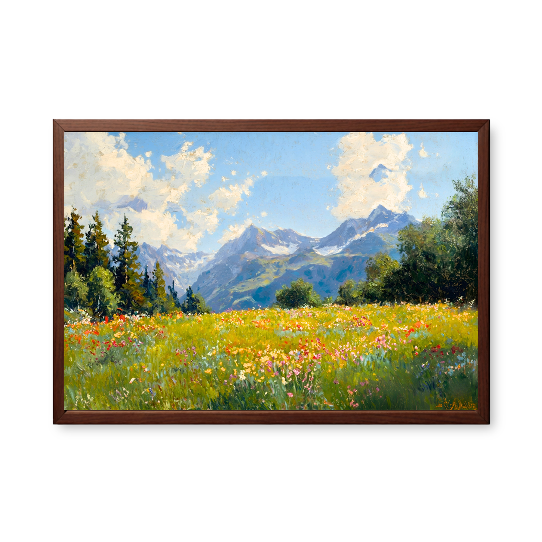 Alpine Flower Valley