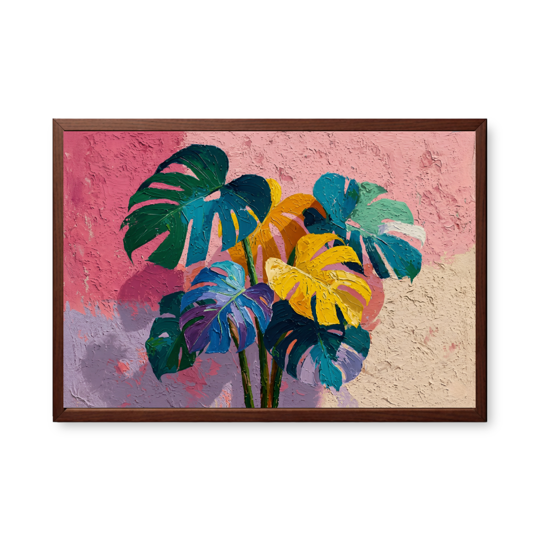 Tropical Monstera Bloom