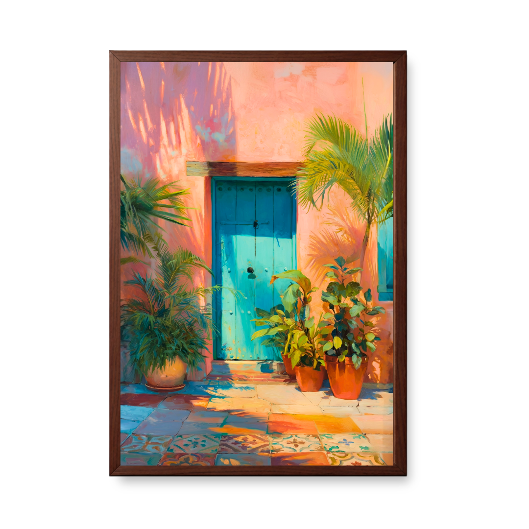 Sunlit Coastal Entry