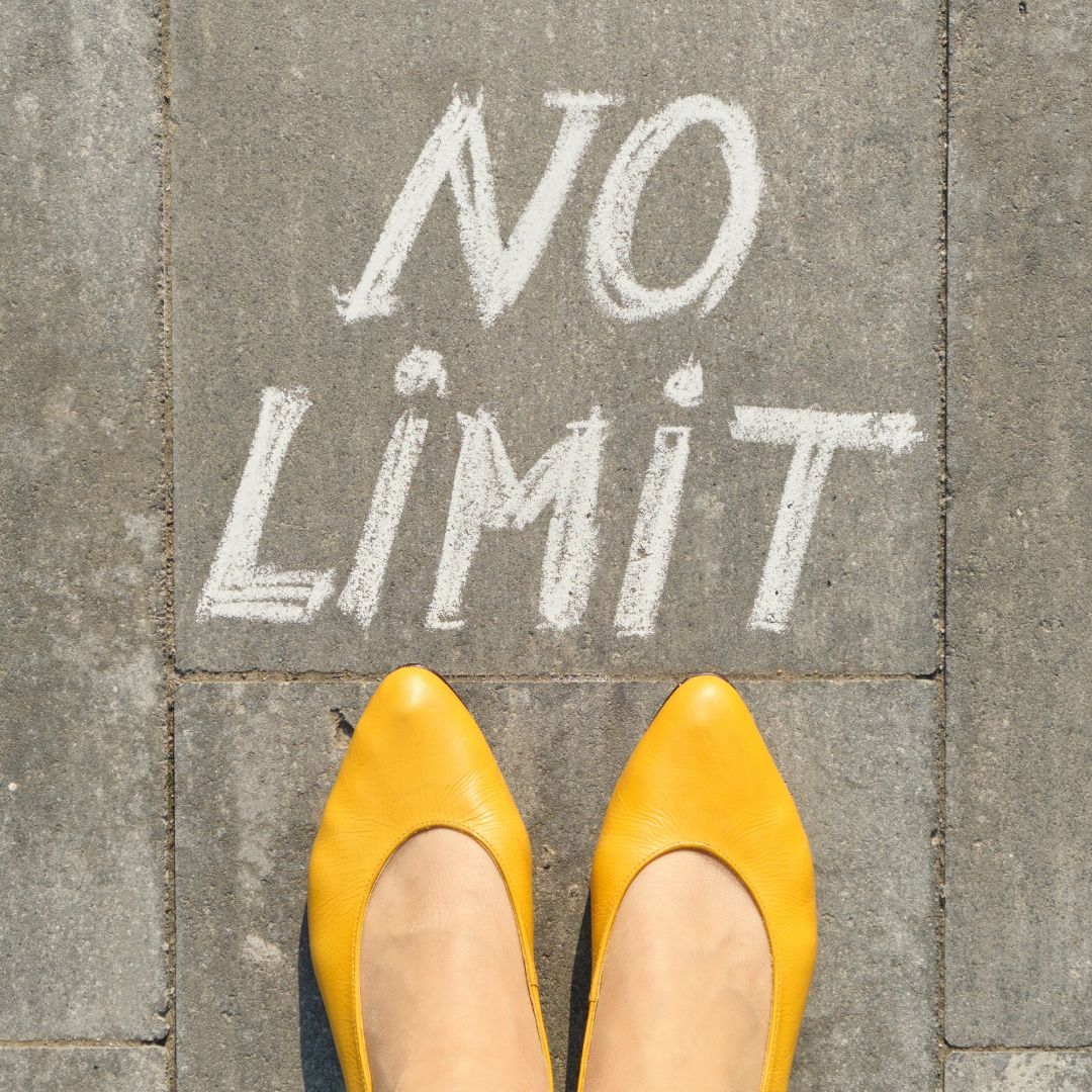 No Limits – Every Step Counts | SET OF 4