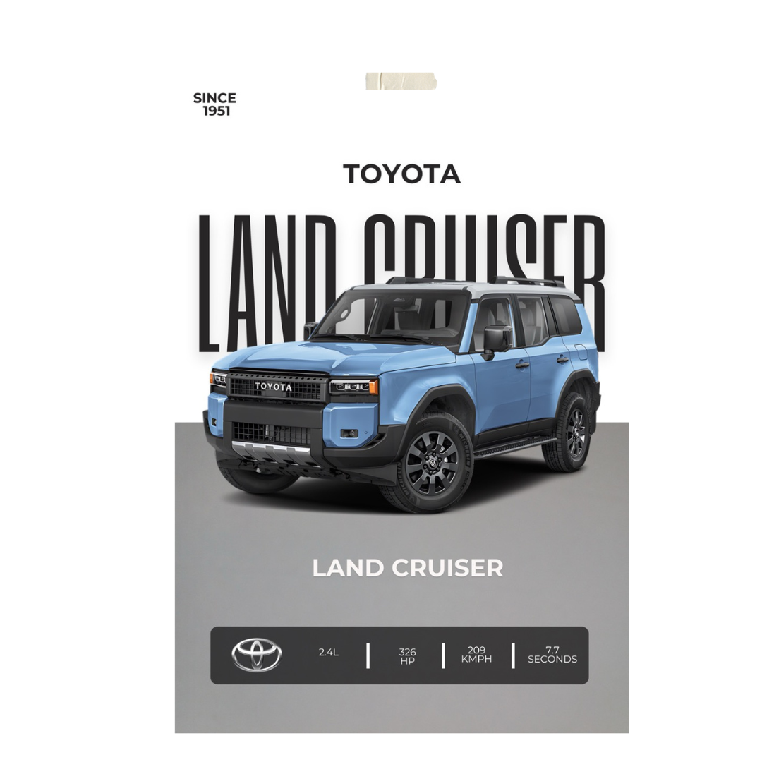 Toyota Land Cruiser – The King of Off-Road