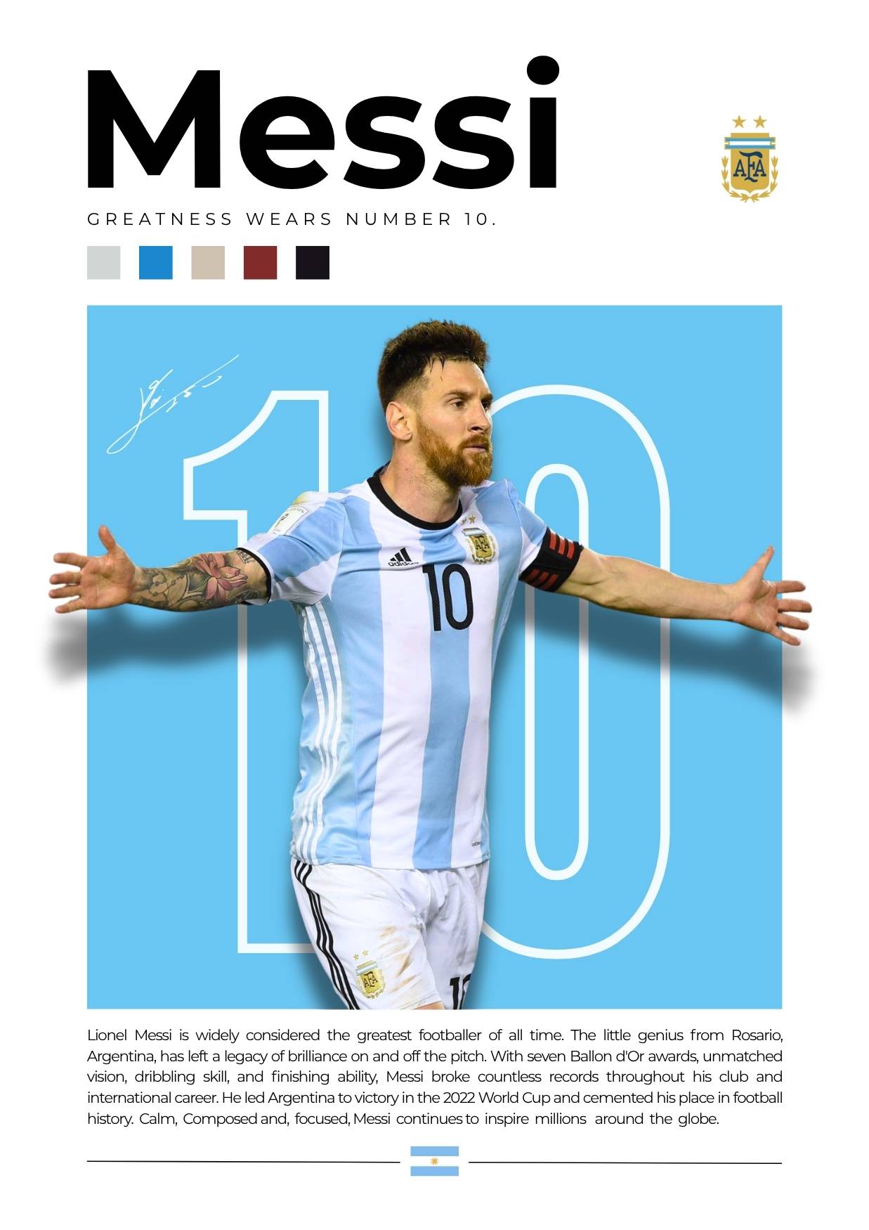 The World Champion: Messi – Argentina Edition