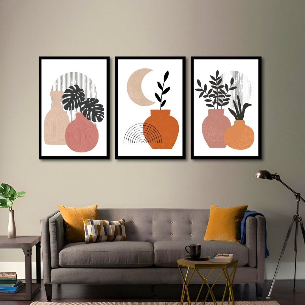 Terracotta Moon Trio
