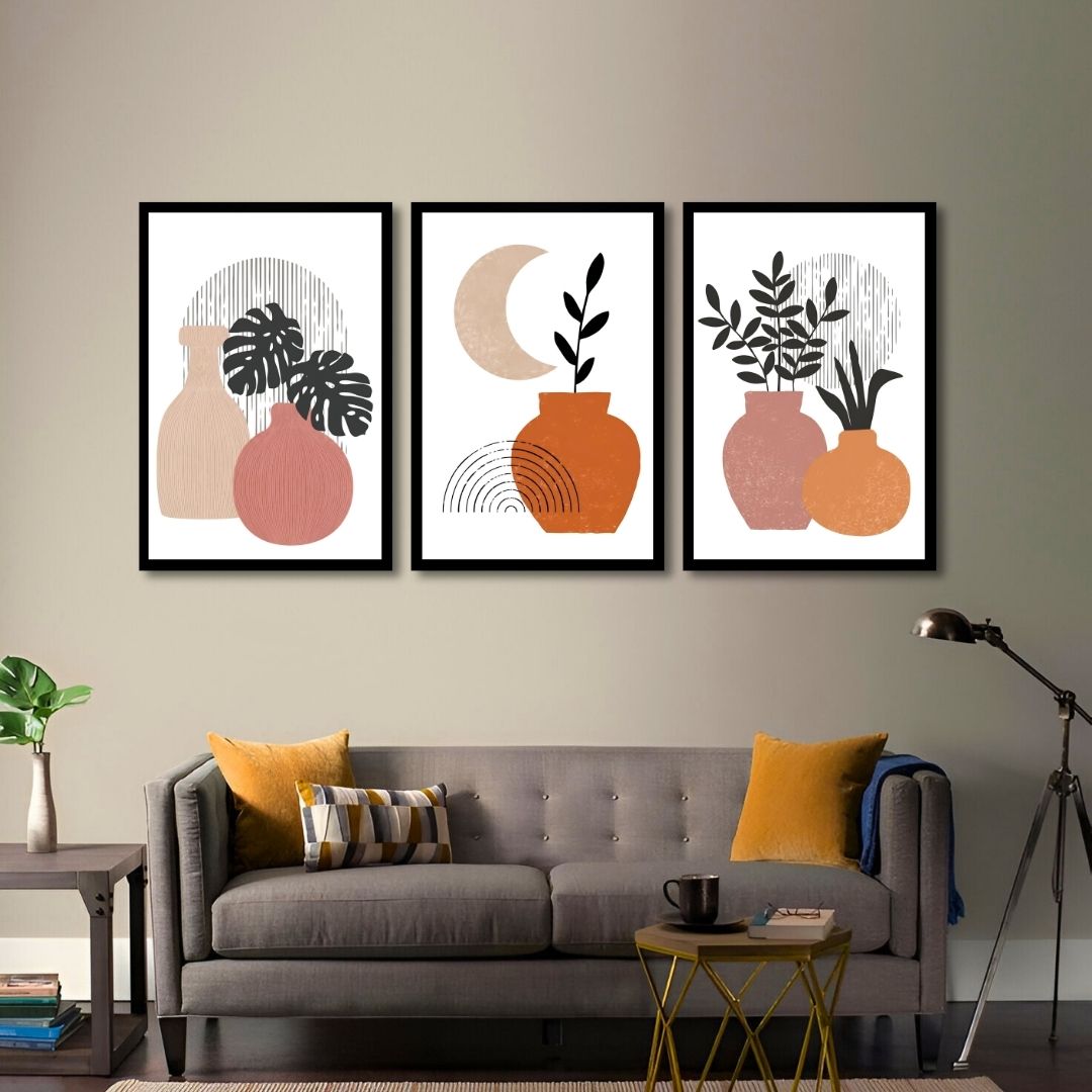 Terracotta Moon Trio