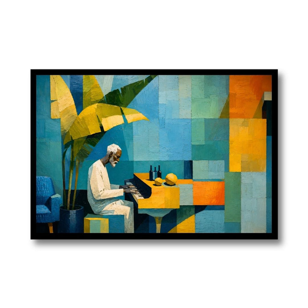 Cubist Interior Scene