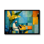 Cubist Interior Scene