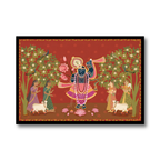 Divine Crimson Shrinathji