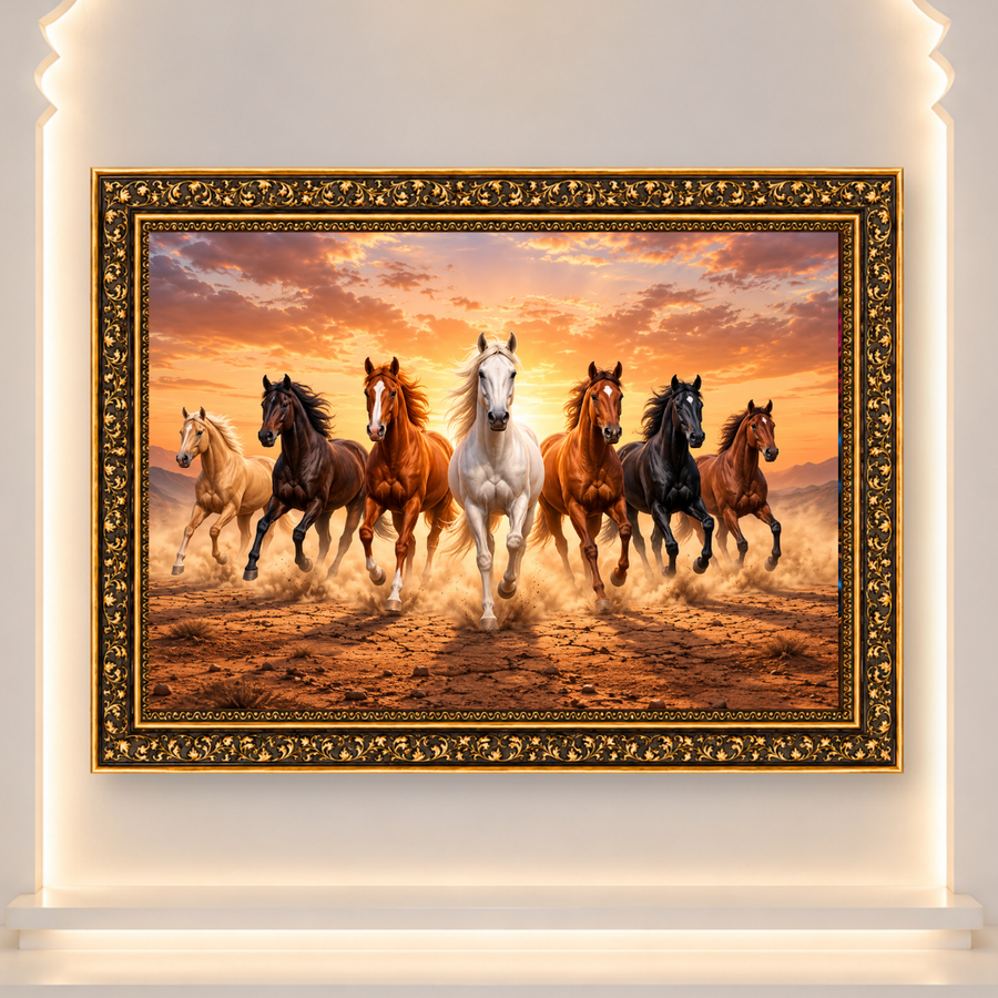 Majestic Seven Horses