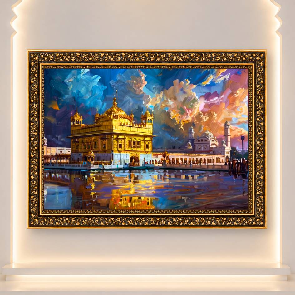 Golden Temple Artistic Serenity