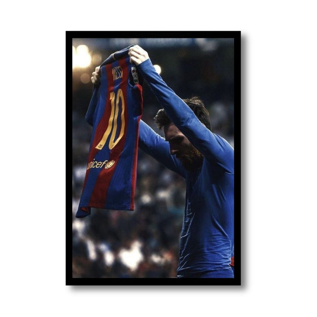 Messi – The Iconic Jersey Celebration