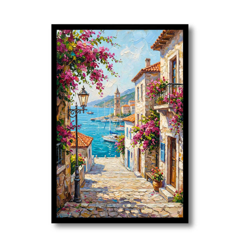 Sunny Seaside Alley