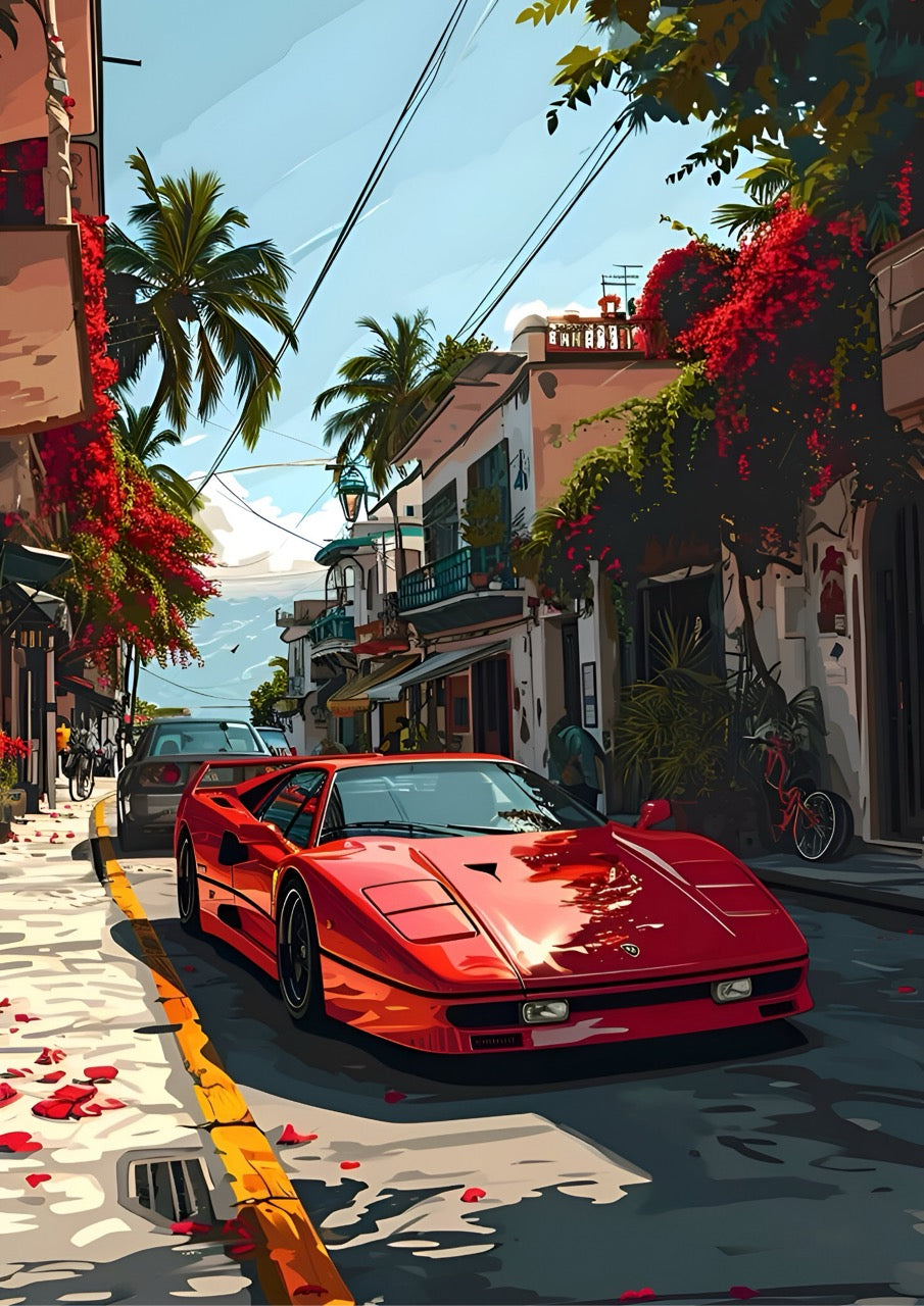 Ferrari F40: Street Serenity