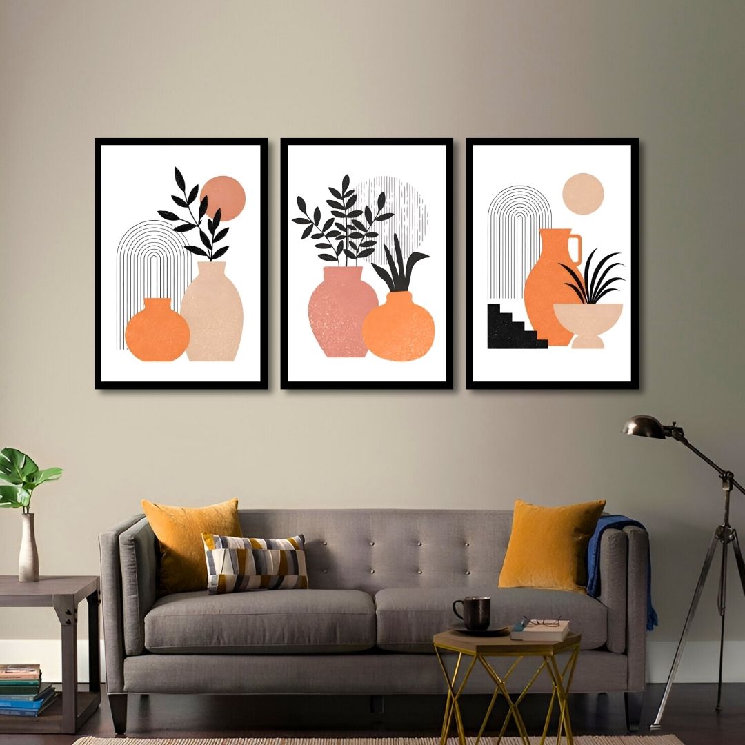 Sunlit Botanical Trio