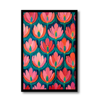 Geometric Petal Bloom
