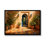 Moroccan Courtyard Gate