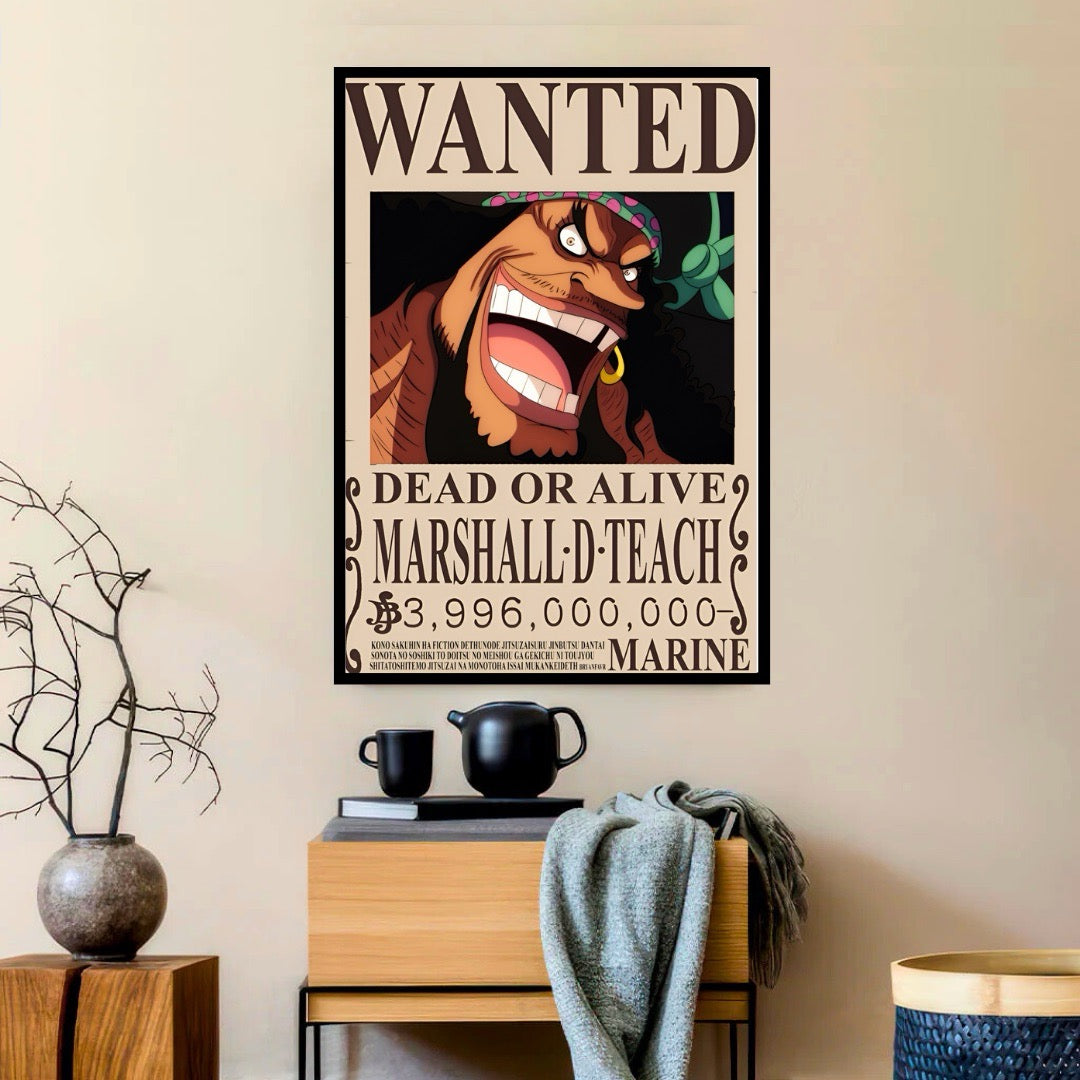 Wanted Legacy Marshall D Teach: One Piece