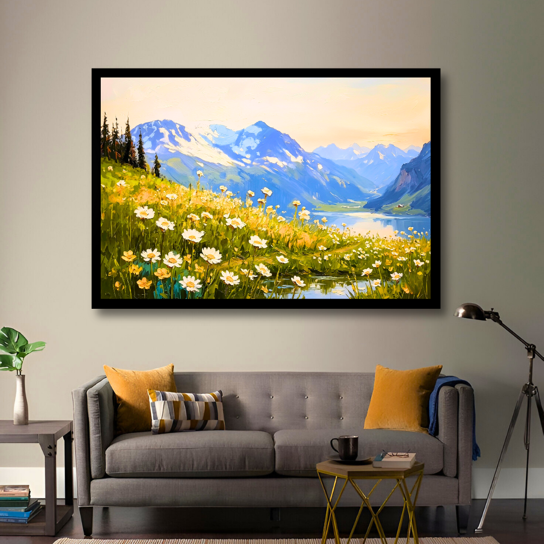 Alpine Wildflower Vista