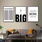 Stand Apart – Bold individuality statement | SET OF 3 FRAMES