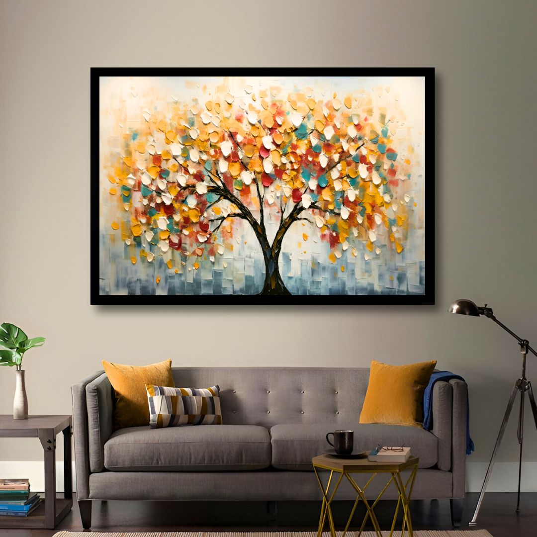 Abstract Autumn Arbor